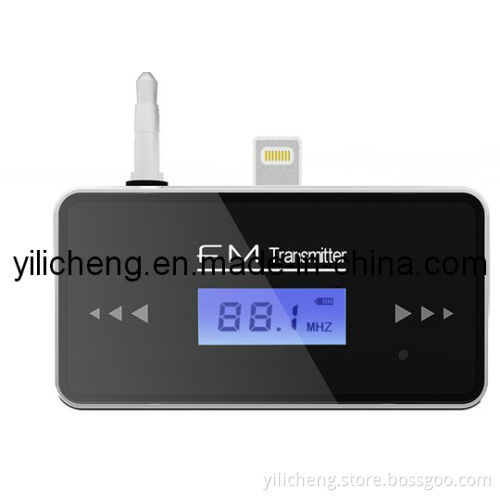 3.5 Jack LCD FM Transmitter for iPhone 5